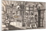 Men Working in Printing Press Production by Anonymous