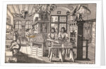 Men Working in Printing Press Production by Anonymous