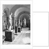 Statues of Gladiators in the Louvre Museum by Anonymous