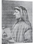 Profile Drawing of Early Architect Fillippo Brunelleschi by Anonymous