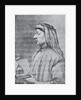 Profile Drawing of Early Architect Fillippo Brunelleschi by Anonymous