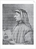 Profile Drawing of Early Architect Fillippo Brunelleschi by Anonymous