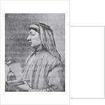 Profile Drawing of Early Architect Fillippo Brunelleschi by Anonymous