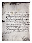Letter in Script by Anonymous