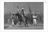 Muhammad on Horseback with Followers by Anonymous