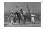 Muhammad on Horseback with Followers by Anonymous