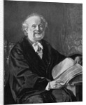 Wilhelm E. Weber Paging Through Book by Anonymous