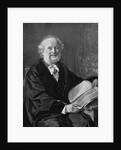 Wilhelm E. Weber Paging Through Book by Anonymous