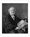 Wilhelm E. Weber Paging Through Book by Anonymous