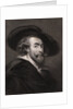 Flemish Painter Peter Paul Rubens Wearing Hat by Anonymous