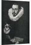 Portrait of Spanish Artist El Greco by Anonymous