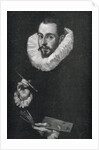 Portrait of Spanish Artist El Greco by Anonymous