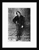 Oscar Wilde Leaning Against Wall by Anonymous