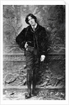 Oscar Wilde Leaning Against Wall by Anonymous