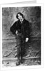 Oscar Wilde Leaning Against Wall by Anonymous