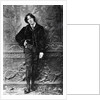 Oscar Wilde Leaning Against Wall by Anonymous