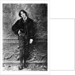 Oscar Wilde Leaning Against Wall by Anonymous