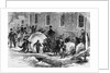 Children Making a Giant Snowball by Anonymous