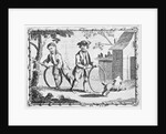 Children Playing with Hoops by Anonymous