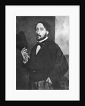 Self-Portrait of Impressionist Painter Edgar Degas by Anonymous