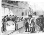 People Riding Pneumatic Railroad by Anonymous