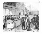 People Riding Pneumatic Railroad by Anonymous
