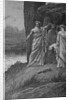 Engraving of Druids Offering Human Sacrifice by A. de Neuville