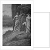 Engraving of Druids Offering Human Sacrifice by A. de Neuville
