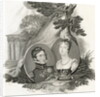 Portrait of Princess Charlotte and Prince Leopold by Anonymous