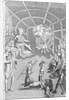 Engraving of Pochontas begging for life of Captain John Smith by Anonymous