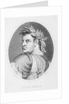 Oval Illustrated Portrait of Titus Caesar by Anonymous