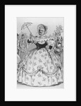 Polit Cartoon/G Cleveland In Hoop Skirt by Anonymous