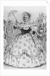 Polit Cartoon/G Cleveland In Hoop Skirt by Anonymous