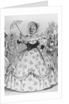 Polit Cartoon/G Cleveland In Hoop Skirt by Anonymous