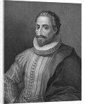 Portrait of Spanish Writer Miquel de Cervantes Famous for Don Quixote by Anonymous
