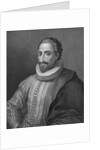 Portrait of Spanish Writer Miquel de Cervantes Famous for Don Quixote by Anonymous