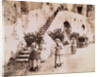 Village Woman Carrying Products on Their Backs by Anonymous
