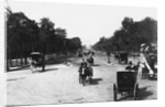 Horse Driven Carriages at Avenue Des Champs Elysees by Anonymous