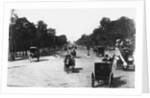 Horse Driven Carriages at Avenue Des Champs Elysees by Anonymous