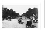 Horse Driven Carriages at Avenue Des Champs Elysees by Anonymous