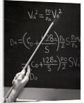 Equation on Blackboard by Anonymous