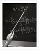 Equation on Blackboard by Anonymous