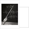 Equation on Blackboard by Anonymous