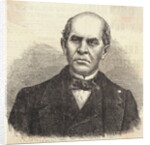 Domingo F. Sarmiento, President of the Argentine Confederation Magazine Illustration by Anonymous