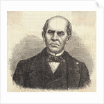 Domingo F. Sarmiento, President of the Argentine Confederation Magazine Illustration by Anonymous