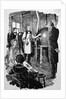 Print of Gail Borden Explaining the Method of Condensing Milk by Anonymous