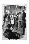 Print of Gail Borden Explaining the Method of Condensing Milk by Anonymous