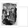 Print of Gail Borden Explaining the Method of Condensing Milk by Anonymous
