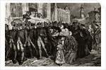 Hessian Mercenaries Saying Goodbye to Families by Anonymous