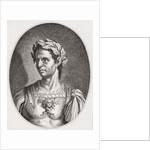 Roman Emperor Tiberius in Headdress by Anonymous